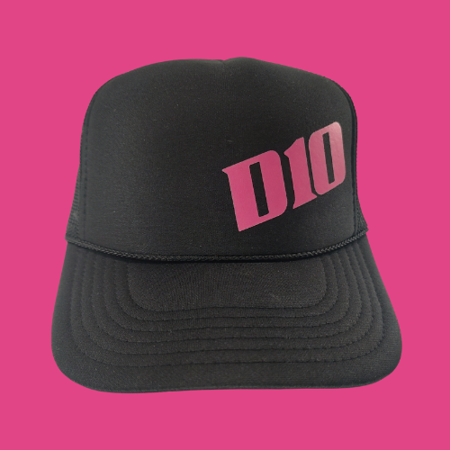 D10 Foamslayer trucker black/pink