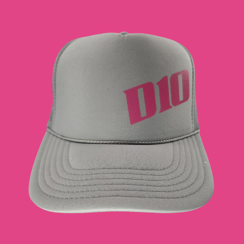 D10 Foamslayer trucker grey/pink