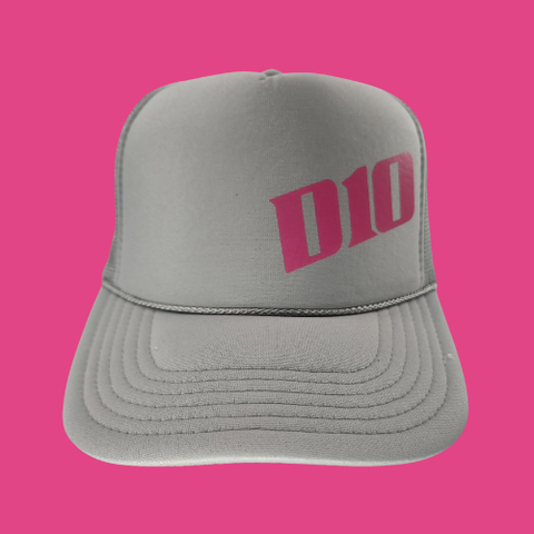 D10 Foamslayer trucker grey/pink