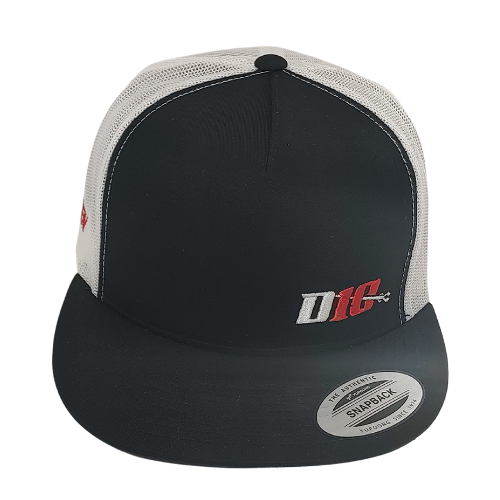 D10 Classics Black w/white red thread