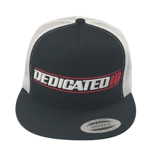 Script Classics Black w/white red thread