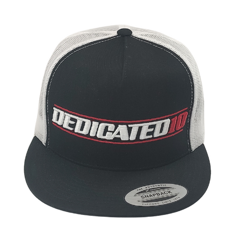 Script Classics Black w/white red thread