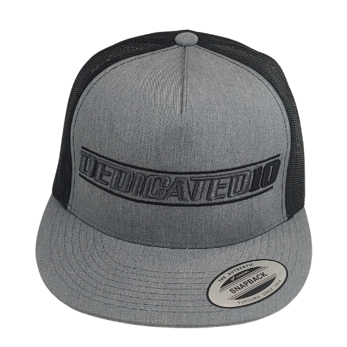 Script Classics Grey Black w/charcoal black thread