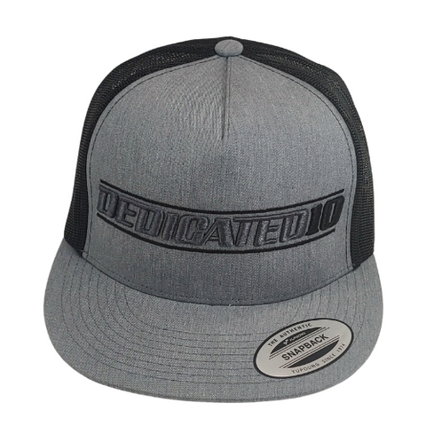 Script Classics Grey Black w/charcoal black thread