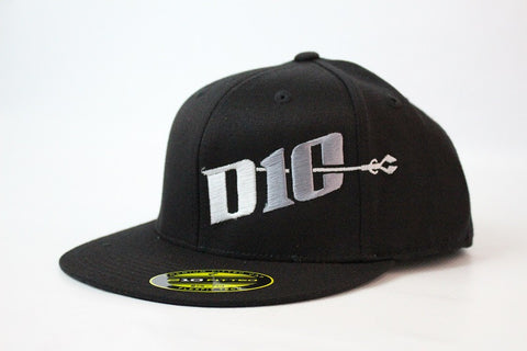 BIG D10 Black fitted hat