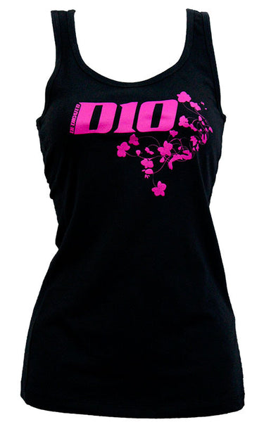 D10 Black Women's tank