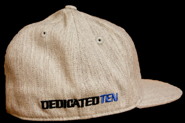 BIG D10 Heather Grey fitted hat-royal