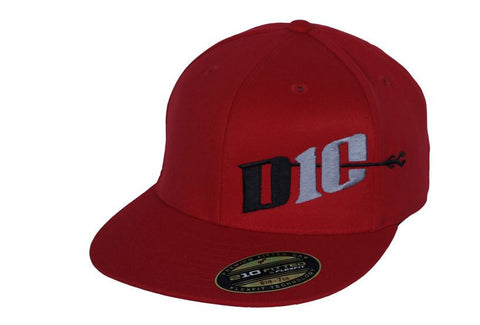 BIG D10 Red fitted hat