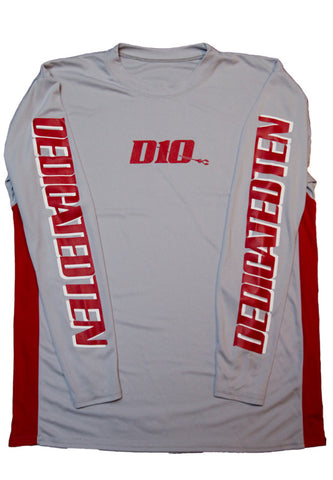 D10 Jersey grey/red