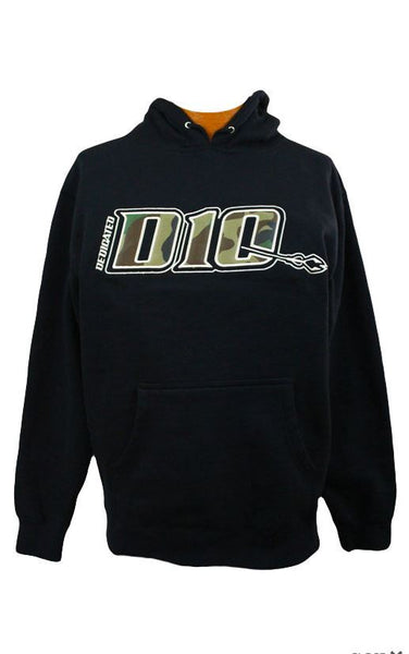 D10 Camo heavyweight hooded sweatshirt