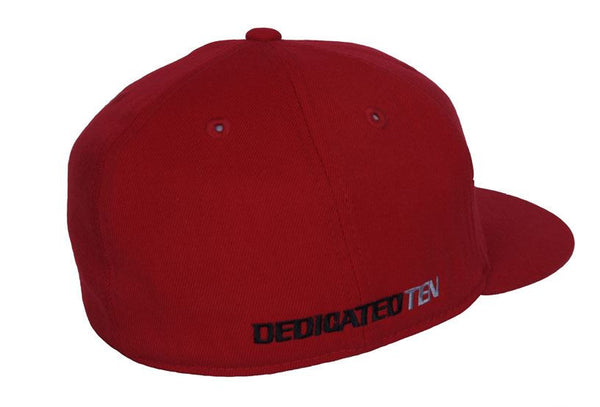 BIG D10 Red fitted hat