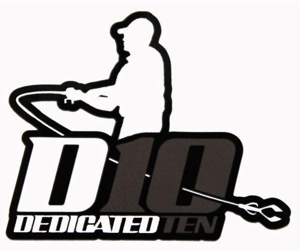 D10 Angler Decal