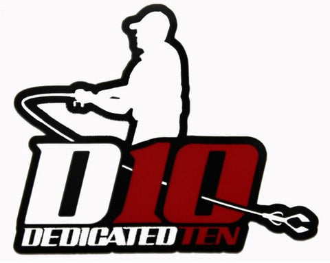 D10 Angler Decal