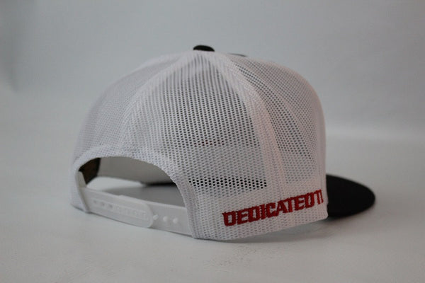D10 Classics Black w/white red thread